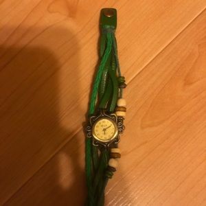 Women’s green watch